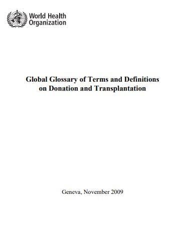 Data Harmonization on Transplantation Activities and Outcomes