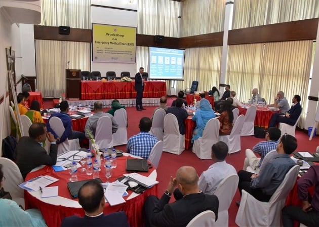 WHO supports Bangladesh in strengthening emergency response capacities 1emt
