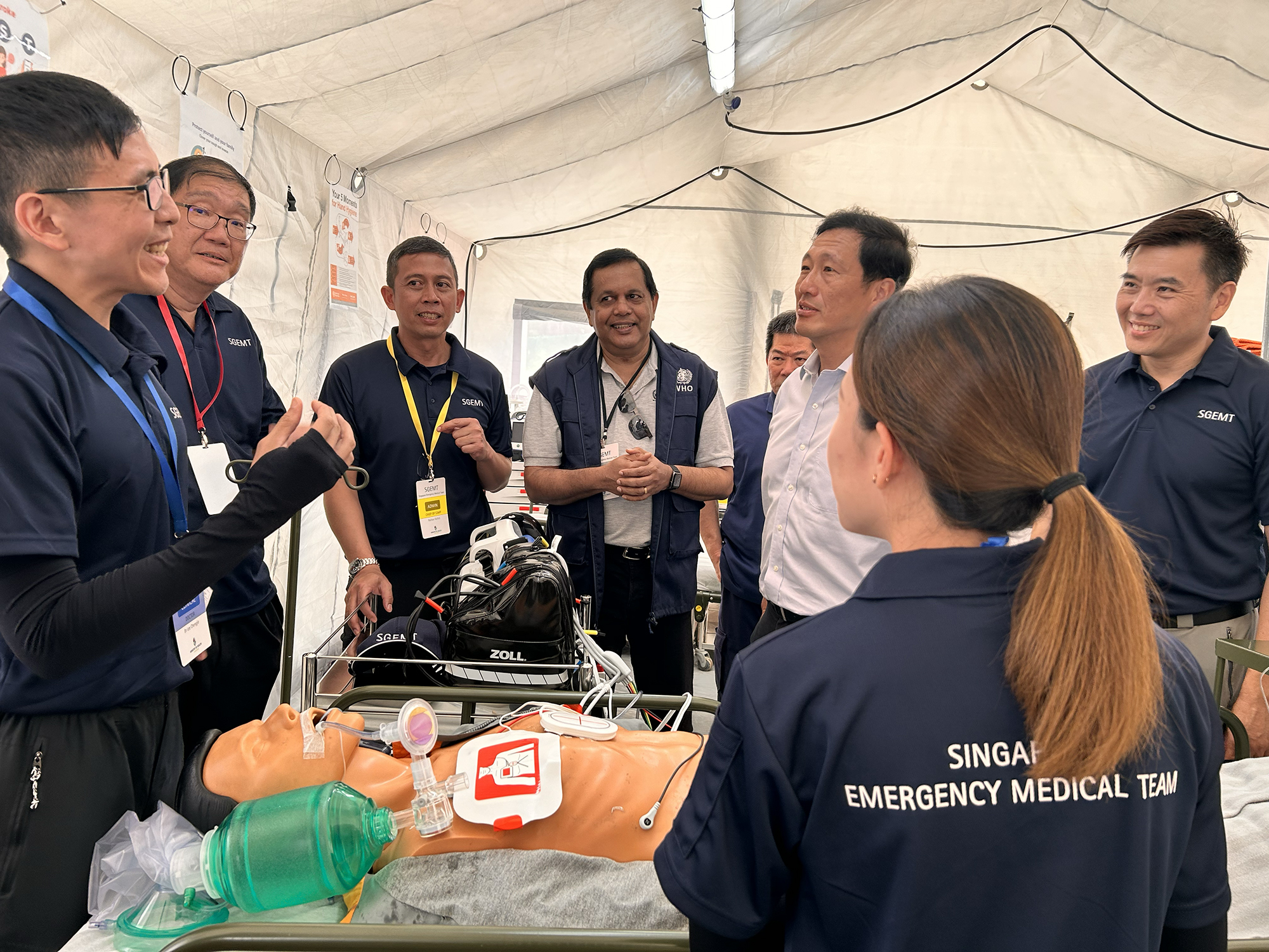 Singapore’s Emergency Medical Team achieved WHO Global EMT classification